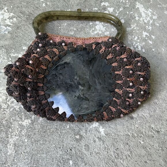 Vintage knit and bake a light bag - Picture 5 of 8